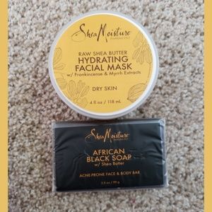 Hydrating Facial Mask & African Black Soap